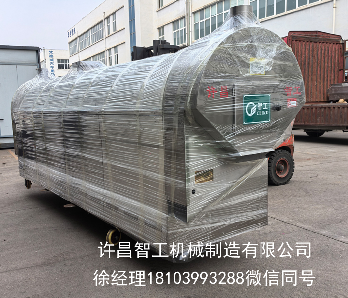 全自動炒瓜子流水線，裝車發(fā)貨商丘啦！